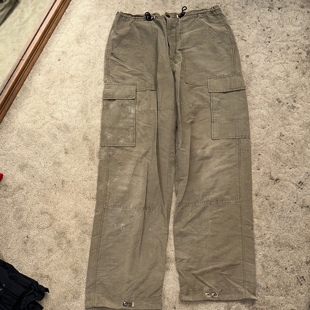 Men's Olive Cargo Pants